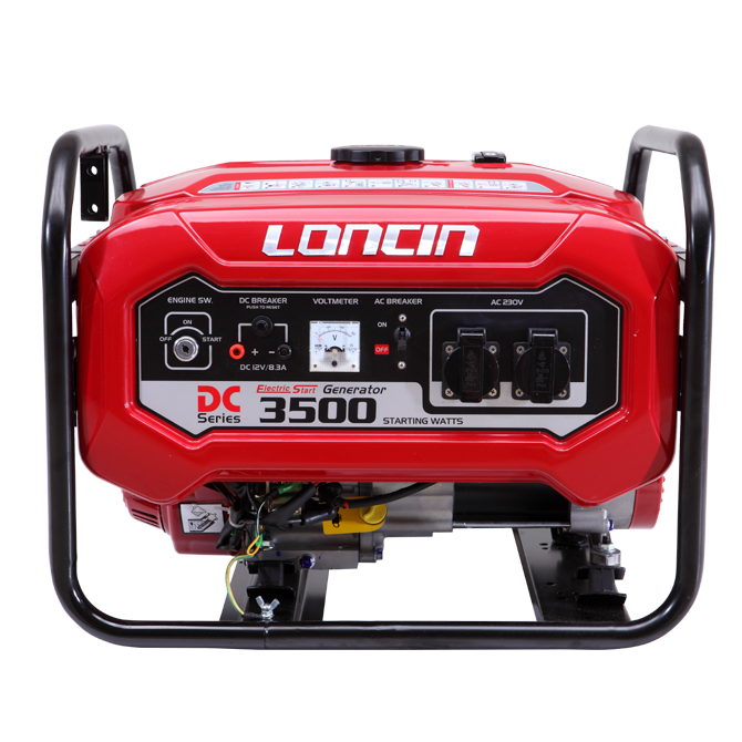 LONCIN-LC3500D-DCS - PORTABLE GASOLINE GENERATOR