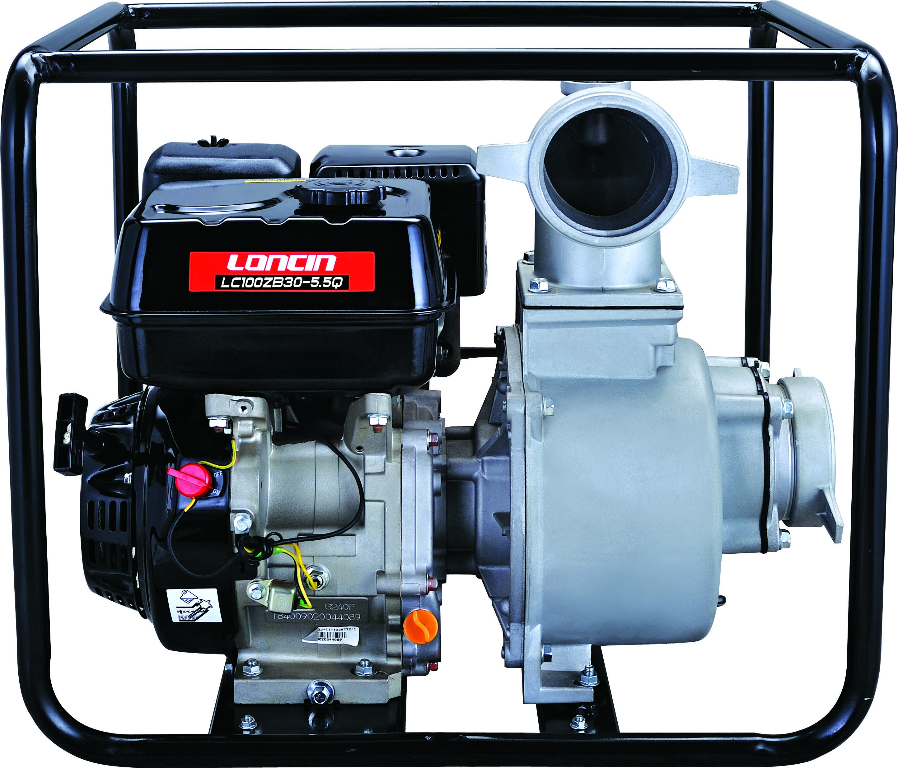 مضخة مياه  4 بوصة - بنزين - Loncin