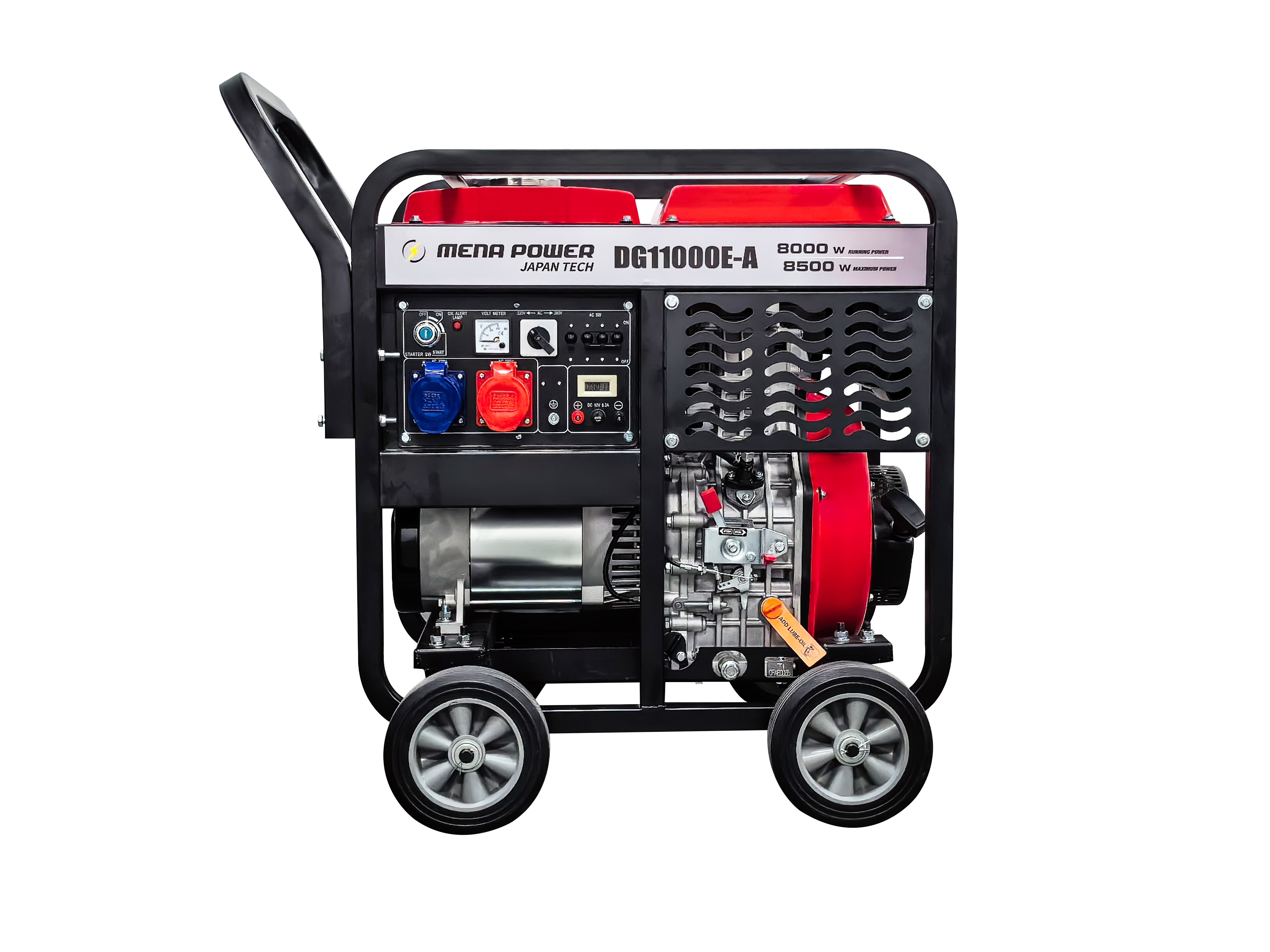 مولد ديزل محمول DG11000E-A - ثلاثي الطور